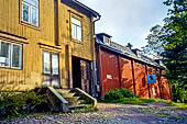 Porvoo (Borg), le case di legno di mille colori della magnifica citt vecchia. 
